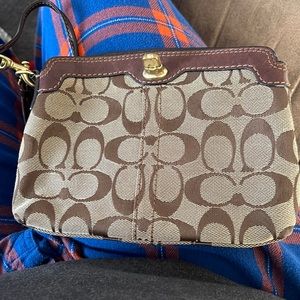 Coach wristlet